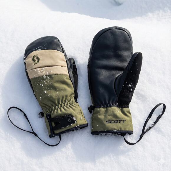 SCOTT Ultimate Hybrid Waterproof Ski Snowboarding Mittens –  Size M - Picture 2 of 7